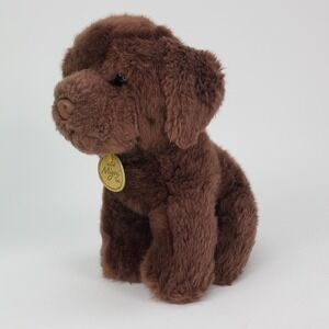 Aurora Miyoni Tots‎ Chocolate Labrador Retriever Puppy Plush Brown Dog Stuffed